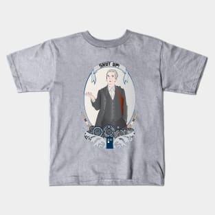 Paging Doctor Capaldi: Shut Up Variant Kids T-Shirt